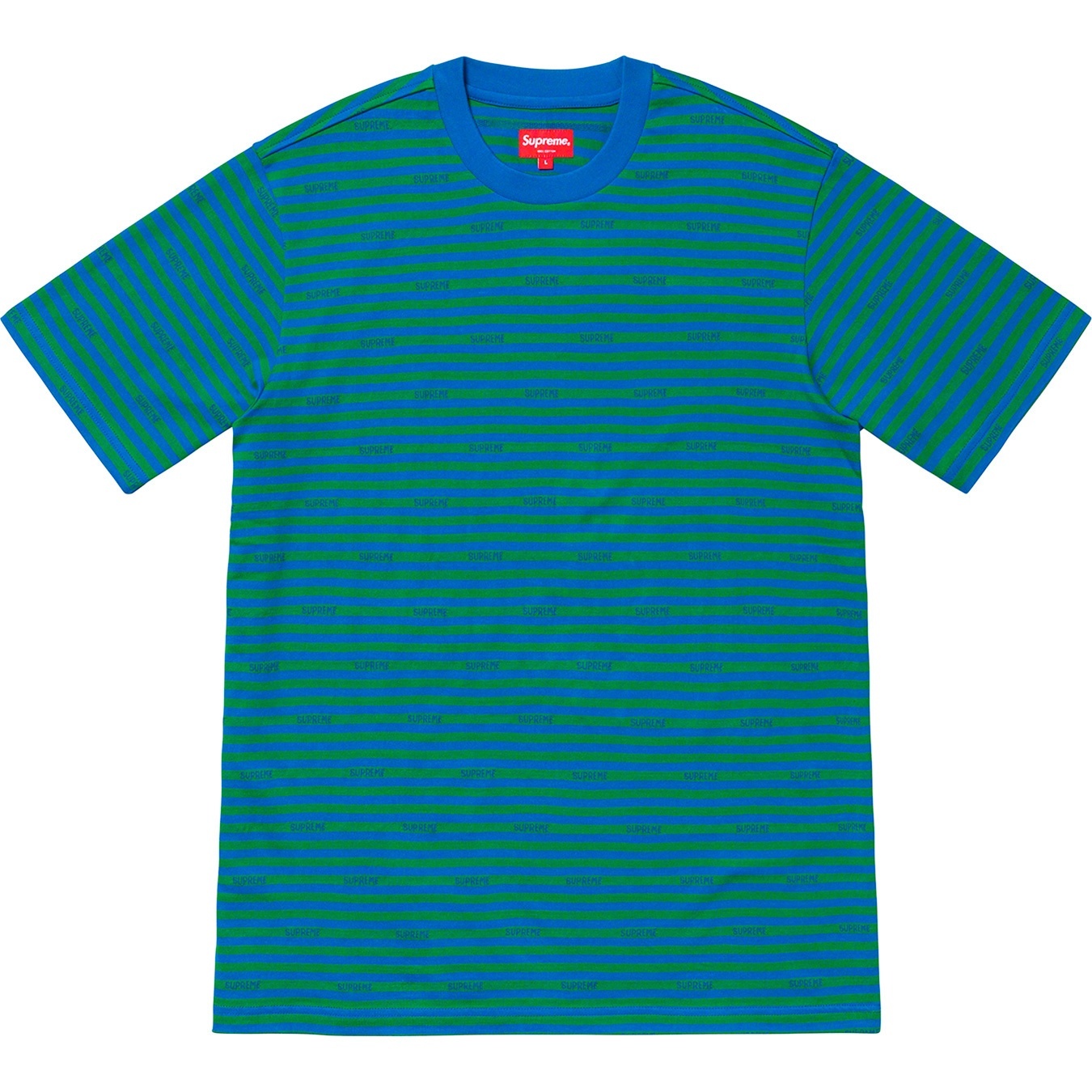 Logo Stripe S/S Top view 3